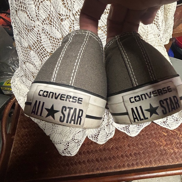 Men’s Converse Charcoal Canvas Sneakers Chuck Taylor’s size 13 - Picture 4 of 7